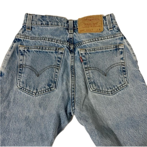 VINTAGE Levi’s 550 High Waisted Mom Jeans size US 2 - Picture 3 of 6